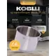 Ковш кухонный 1.6 л без крышки Катюша Марта нержавеющая сталь цвет серебристый