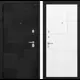 Входная дверь Labirintdoors Пазл П-21 левый 205x88см белый софт/лофт черный