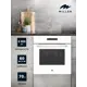 Духовой шкаф встраиваемый электрический MILLEN MEO 603 WH белый с таймером конвекция 70л 10 режимов телескоп