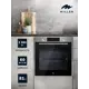 Духовой шкаф встраиваемый электрический MILLEN MEO 6005 IX серый металлик с таймером конвекция 81л 10 режимов телескоп