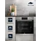 Духовой шкаф встраиваемый электрический MILLEN MEO 6003 IX серый металлик с таймером конвекция 78л 9 режимов телескоп