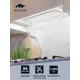 Кухонная вытяжка встраиваемая MILLEN MBKHG 901 WH белый Свободный выход 850-1050 м3/ч Управление Сенсорное пульт д/у