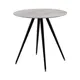 Стол круглый Stool group 80x80 см керамика цвет серый мрамор