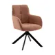 Стул Stool group Edme 44x87.5x63.5 см рогожка цвет коралл