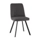 Стул для кухни обеденный Grein темно-серый (комплект 4 стула)