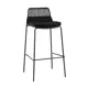 Барный стул Stool group Louran D-012H-75 black BOX 49x100 см цвет черный