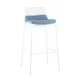 Барный стул Stool group Louran D-012H-75 white BOX 49x100 см цвет белый