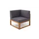 Софа Joygarden 31314 BOOKA 78 см x 78 см x 65 см дерево коричневый