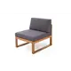 Диван садовый Joygarden 31315 BOOKA 70 см x 78 см x 74 см дерево коричневый