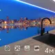 Стеновая панель матовая Фартукофф ФФ - 147 400x60x0.15 см ПВХ цвет синий/оранжевый