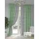 Комплект штор At home Базовая коллекция AT948158 на шторной ленте 250x150 см цвет зеленый