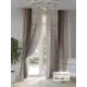 Комплект штор на шторной ленте At Home Танимикра 150x250 см цвет бежевый/коричневый