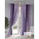 Комплект штор At home Базовая коллекция AT948239 на шторной ленте 250x150 см цвет фиолетовый