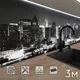 Стеновая панель матовая Фартукофф ФФ - 154 300x60x0.15 см ПВХ цвет белый/черный
