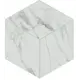 Декоративная мозаика Estima Mn01 cube 29x25 полированная 36745 25x29см цвет Белый