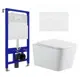 Комплект инсталляция с унитазом Enio 535573 цвет белый