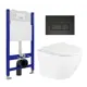 Комплект инсталляция с унитазом Enio 545306 цвет белый