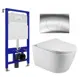 Комплект инсталляция с унитазом Enio 541727 цвет белый