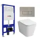 Комплект инсталляция с унитазом Enio 612639 цвет белый
