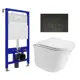 Комплект инсталляция с унитазом Enio 536096 цвет белый
