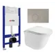 Комплект инсталляция с унитазом Enio 612139 цвет белый