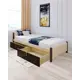 Кровать Solarius Классика 90x63x200 см дерево с реечным основанием цвет бежевый/венге