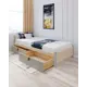 Кровать Solarius Классика 90x63x200 см дерево цвет бежевый/платиновый