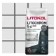 Затирка Litokol Litochrom 1-6 Evo цементная цвет LE 135 цвет антрацит 5 кг