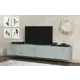 Тумба под телевизор Мк стиль Скандиподвгрей 213х35х35 см ЛДСП цвет серый