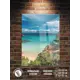Картина Полицентр Берег моря в италии 70x50 см