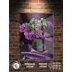 Картина Полицентр Букет сирени и шелк 70x50 см