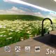 Стеновая панель матовая Фартукофф ФФ - 164 300x60x0.15 см ПВХ цвет белый/зеленый/голубой