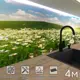 Стеновая панель матовая Фартукофф ФФ - 164 400x60x0.15 см ПВХ цвет белый/зеленый/голубой