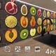 Стеновая панель матовая Фартукофф ФФ - 165 400x60x0.15 см ПВХ цвет коричневый/оранжевый
