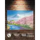 Картина Полицентр Гора фудзи и сакура у реки 30x40 см