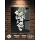Картина Полицентр Плюмерия на черном фоне 70x50 см