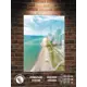 Картина Полицентр Пляж с белым песком в майами 70x50 см
