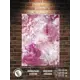 Картина Полицентр Цветочный розовый фон 70x50 см