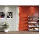 Дверь скрытая Бизнес парк Invisible 80x200см цвет белый кромка алюминиевая с 4-х сторон