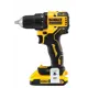 Дрель-шуруповерт аккумуляторная бесщеточная Dewalt DCD708D2T-QW, 18 В Li-Ion 2x2 Ач