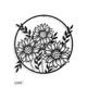 Панно настенное уличное с подсветкой Sunflowers B 60
