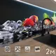 Стеновая панель матовая Фартукофф ФФ - 203 200x60x0.15 см ПВХ цвет синий/красный