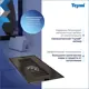Трап для душа Teymi T90324 сухой затвор 20x10 см нержавеющая сталь