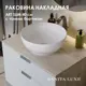 Раковина Sanita Luxe ART40SLWB01S накладная 40см