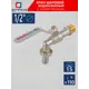 Кран шаровой Стм Стандарт CWBH0012 прямой 1/2" наружная резьба