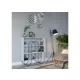 Стеллаж деревянный Leve 97x100x25 см нагрузка до 5 кг МДФ с покрытием цвет белый