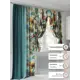 Комплект штор At home Базовая коллекция AT560096-260 на шторной ленте 260x150 см цвет бирюзовый