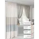 Комплект штор At home Базовая коллекция AT560017-260 на шторной ленте 260x150 см цвет бежевый