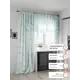 Комплект штор At home Базовая коллекция AT558085-260 на шторной ленте 260x150 см цвет бирюзовый