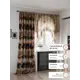 Комплект штор At home Базовая коллекция AT558036-260 на шторной ленте 260x150 см цвет коричневый